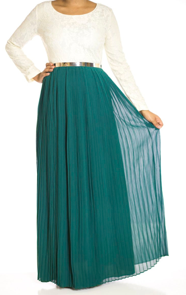 Hunter Vintage pleated dress Kabayare