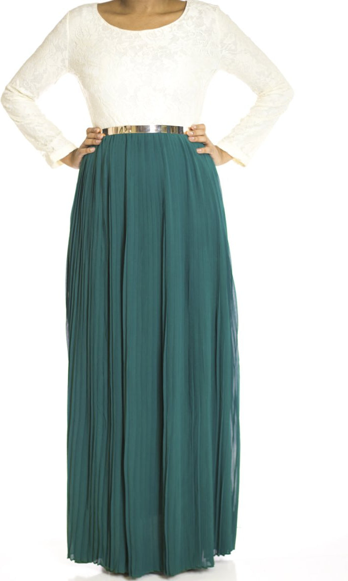 Hunter Vintage pleated dress Kabayare