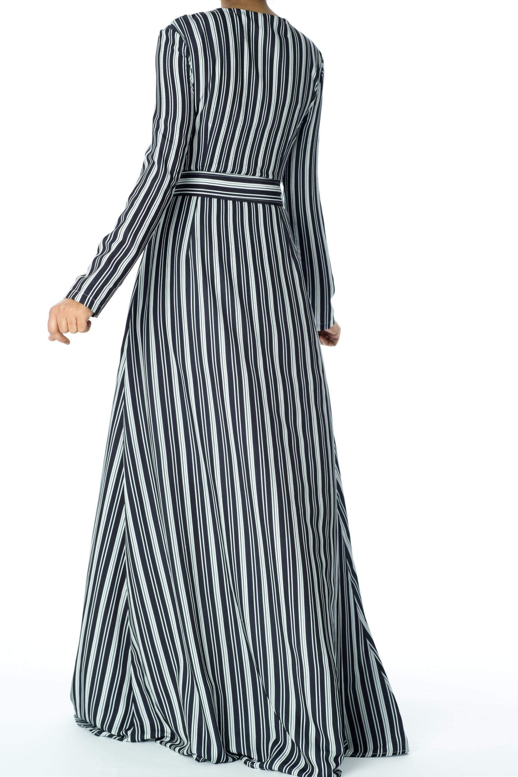 Impressive stripped maxi dress Kabayare