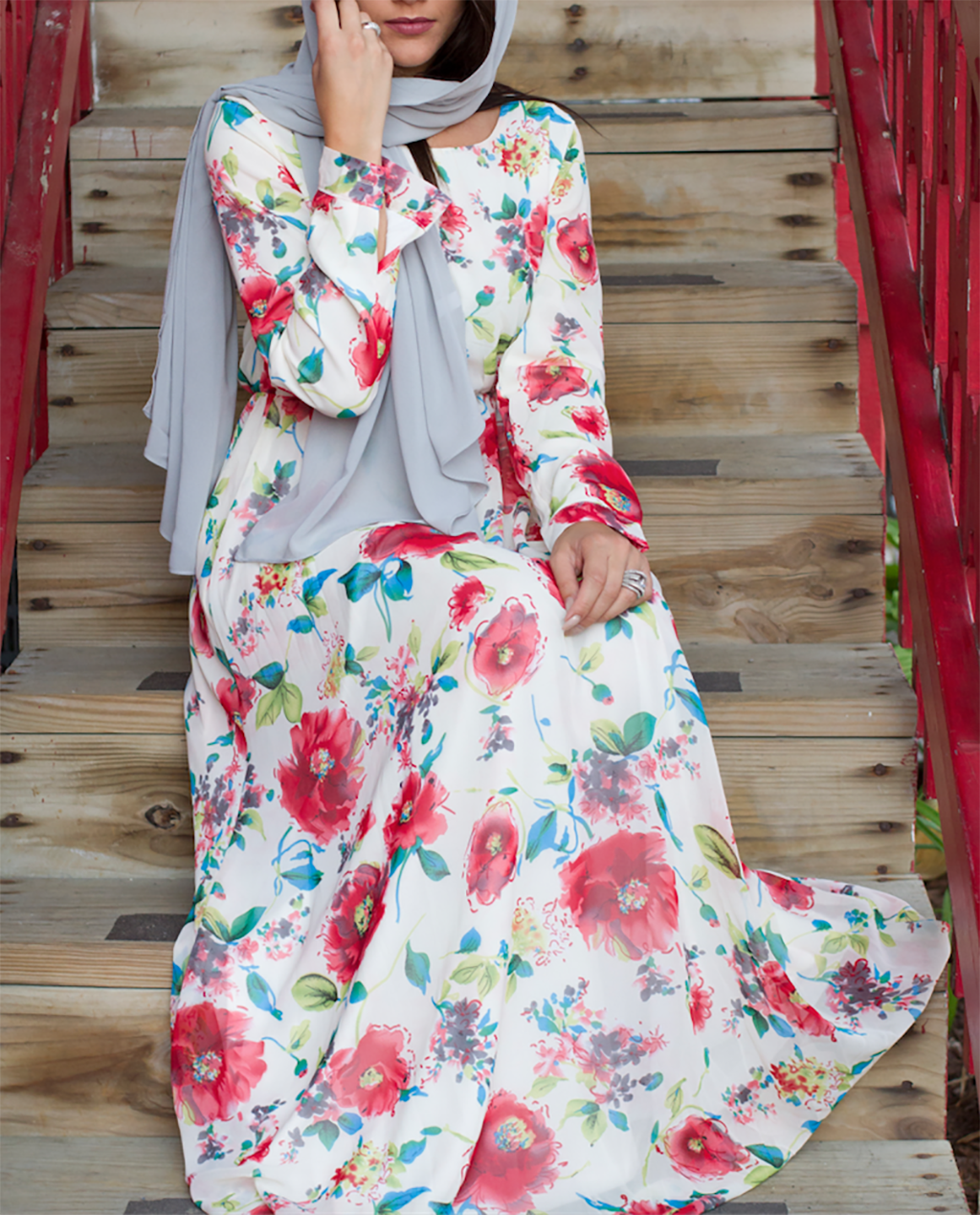 Ivory ethereal Maxi dress Kabayare