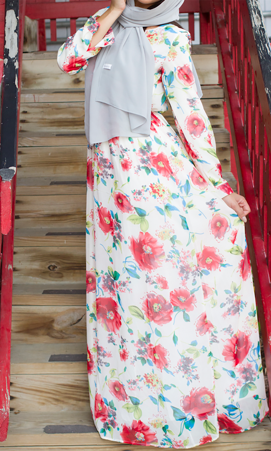 Ivory ethereal Maxi dress Kabayare