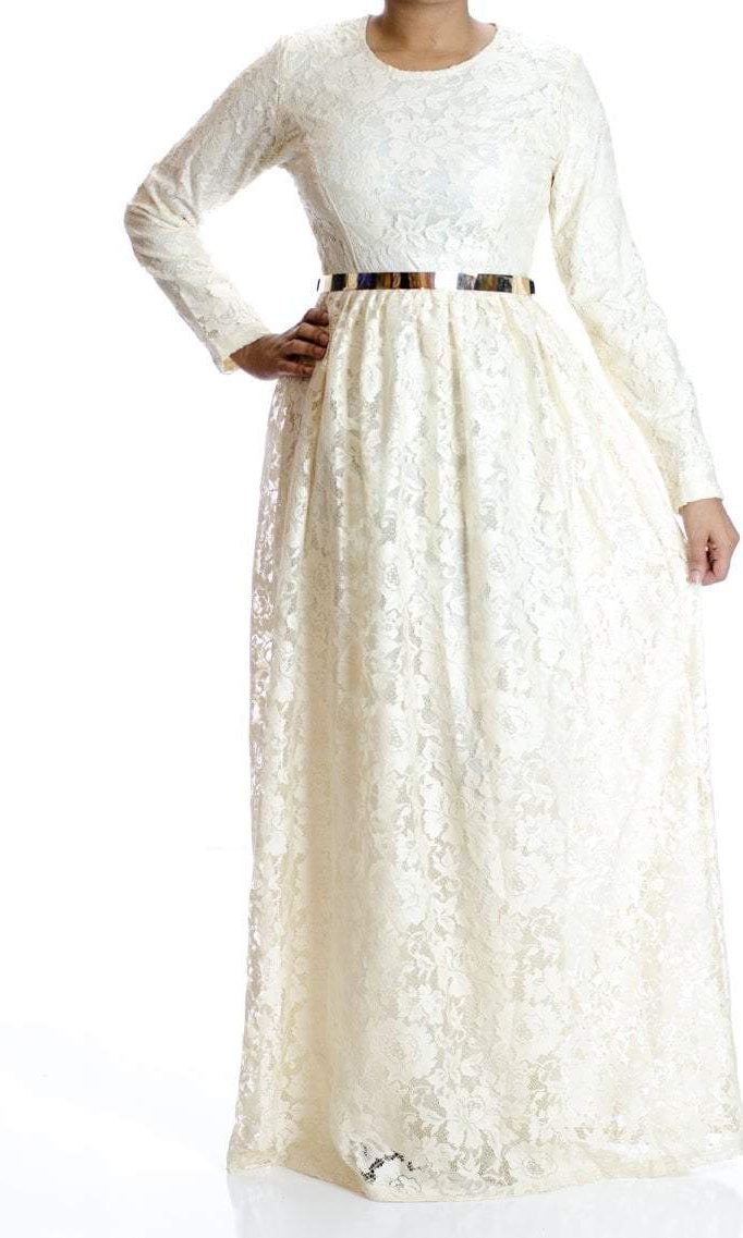 Ivory Garden Lace Kabayare