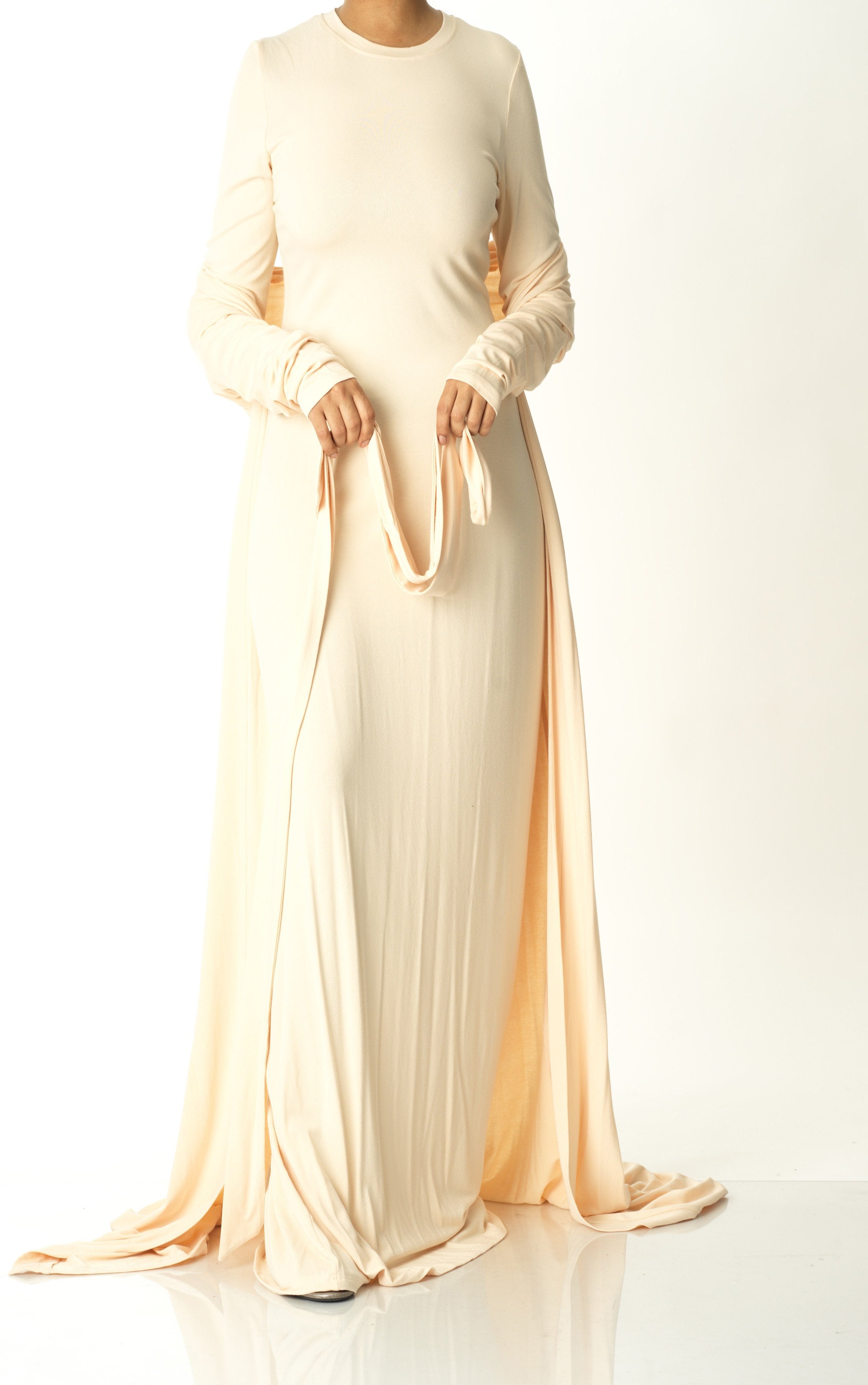 Ivory Made just for you jersey matching set dress Kabayare