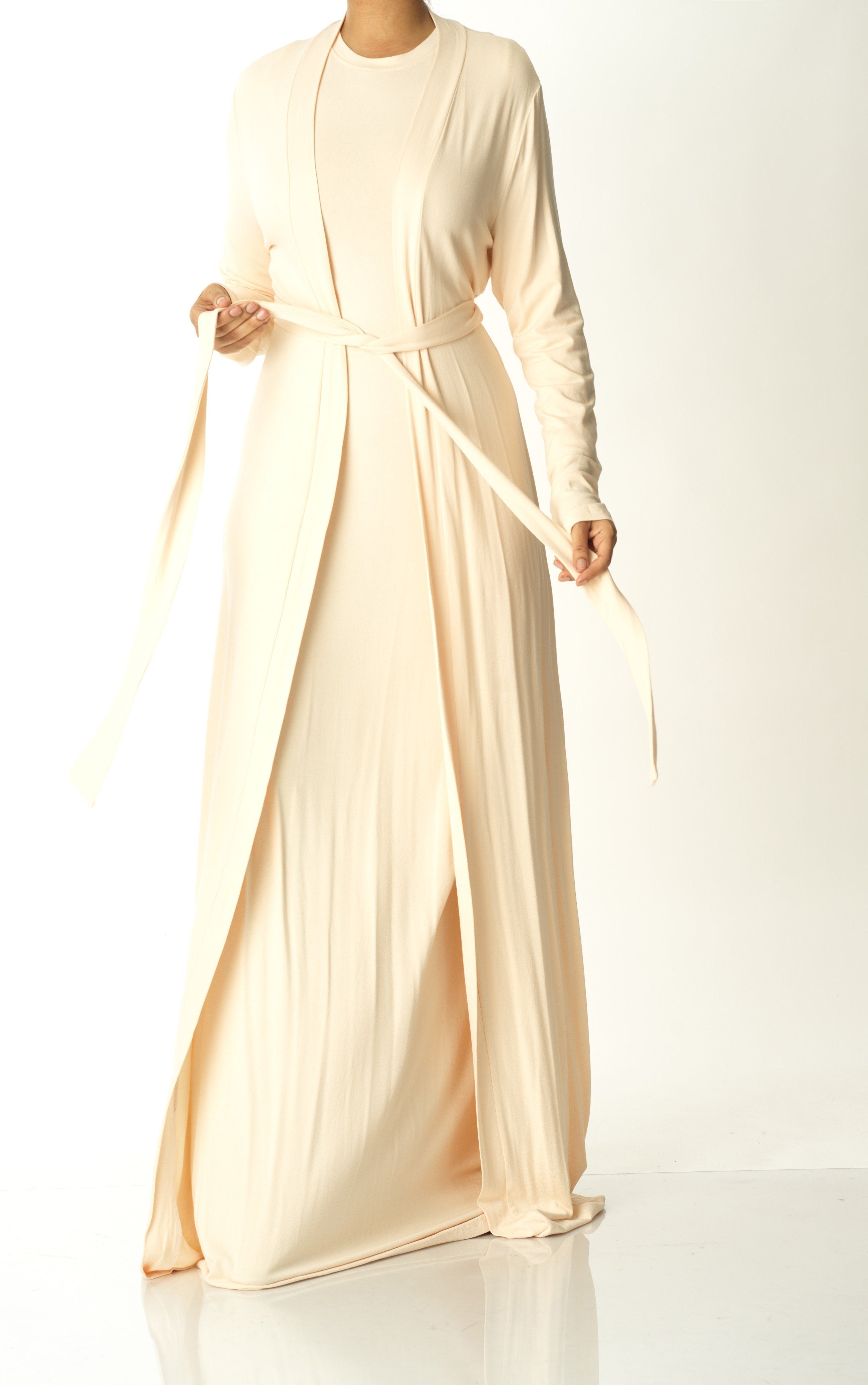 Ivory Made just for you jersey matching set dress Kabayare