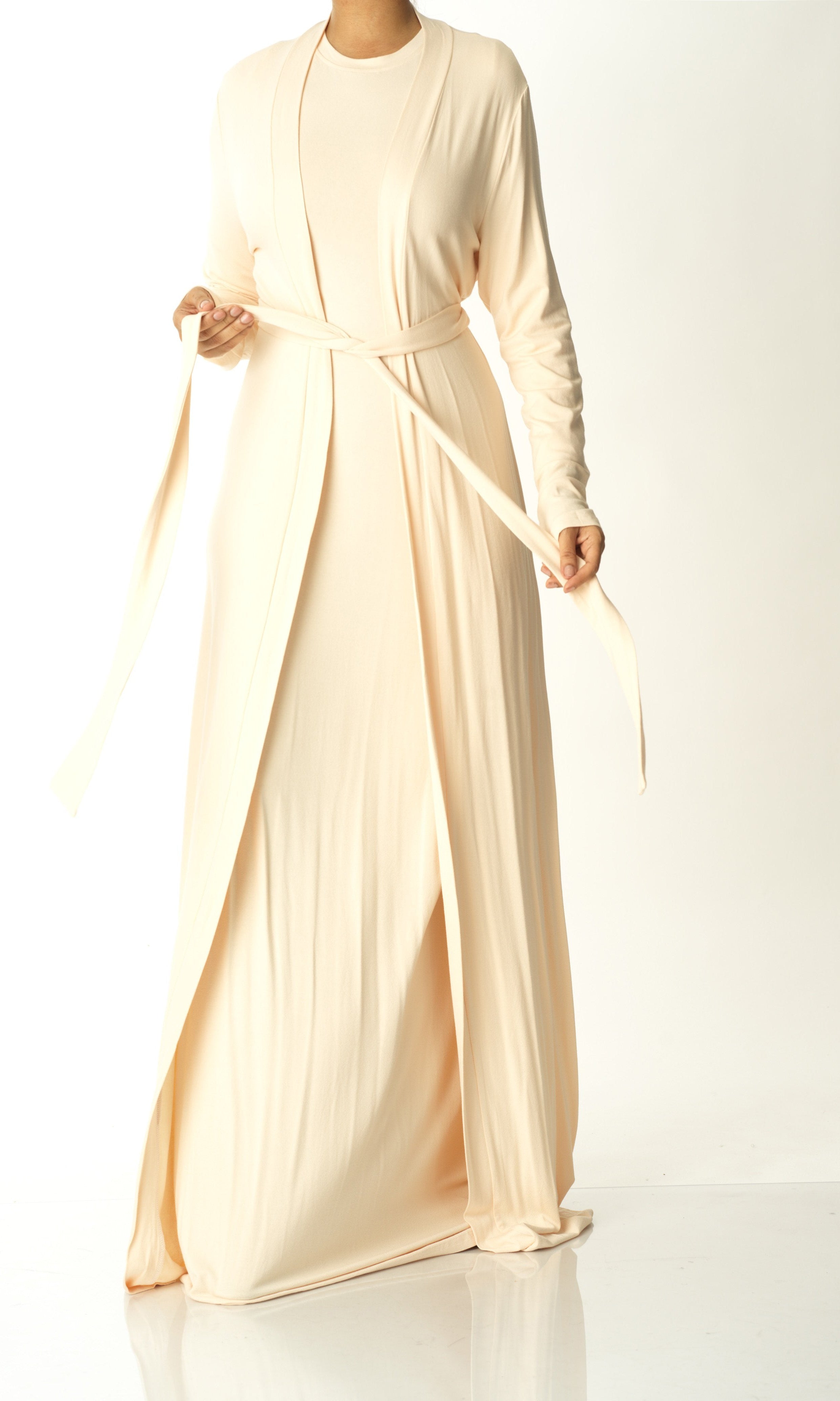 Ivory Made just for you jersey matching set dress Kabayare