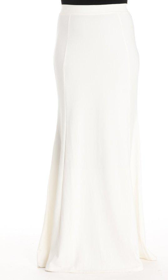 Ivory Pencil Skirt Kabayare