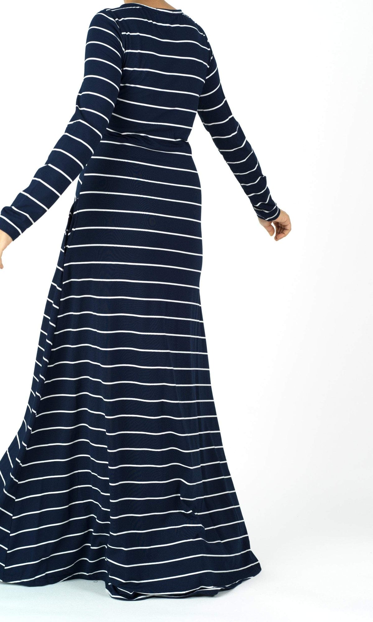 Jersey Stripe Dress Kabayare