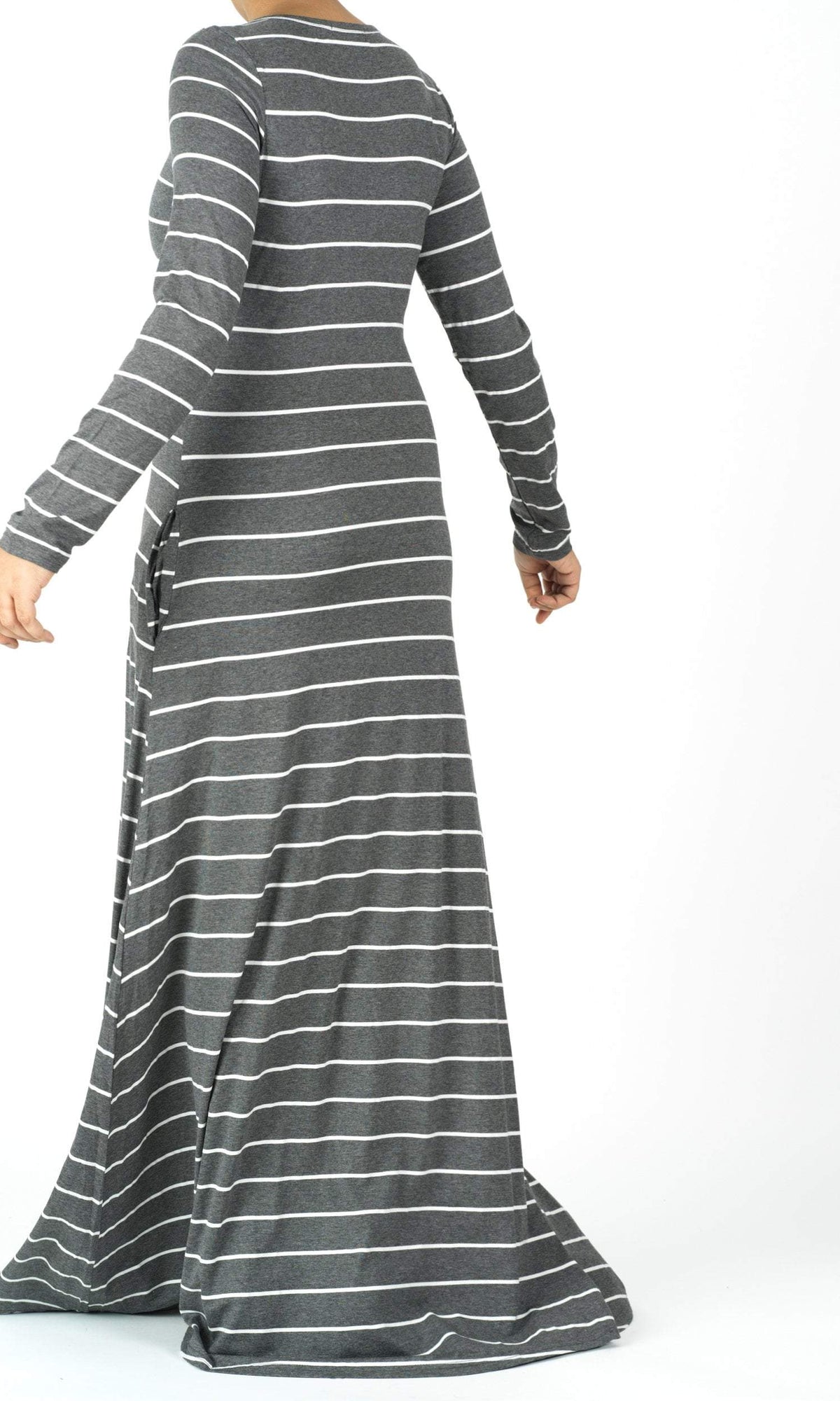 Jersey Stripe Dress Kabayare