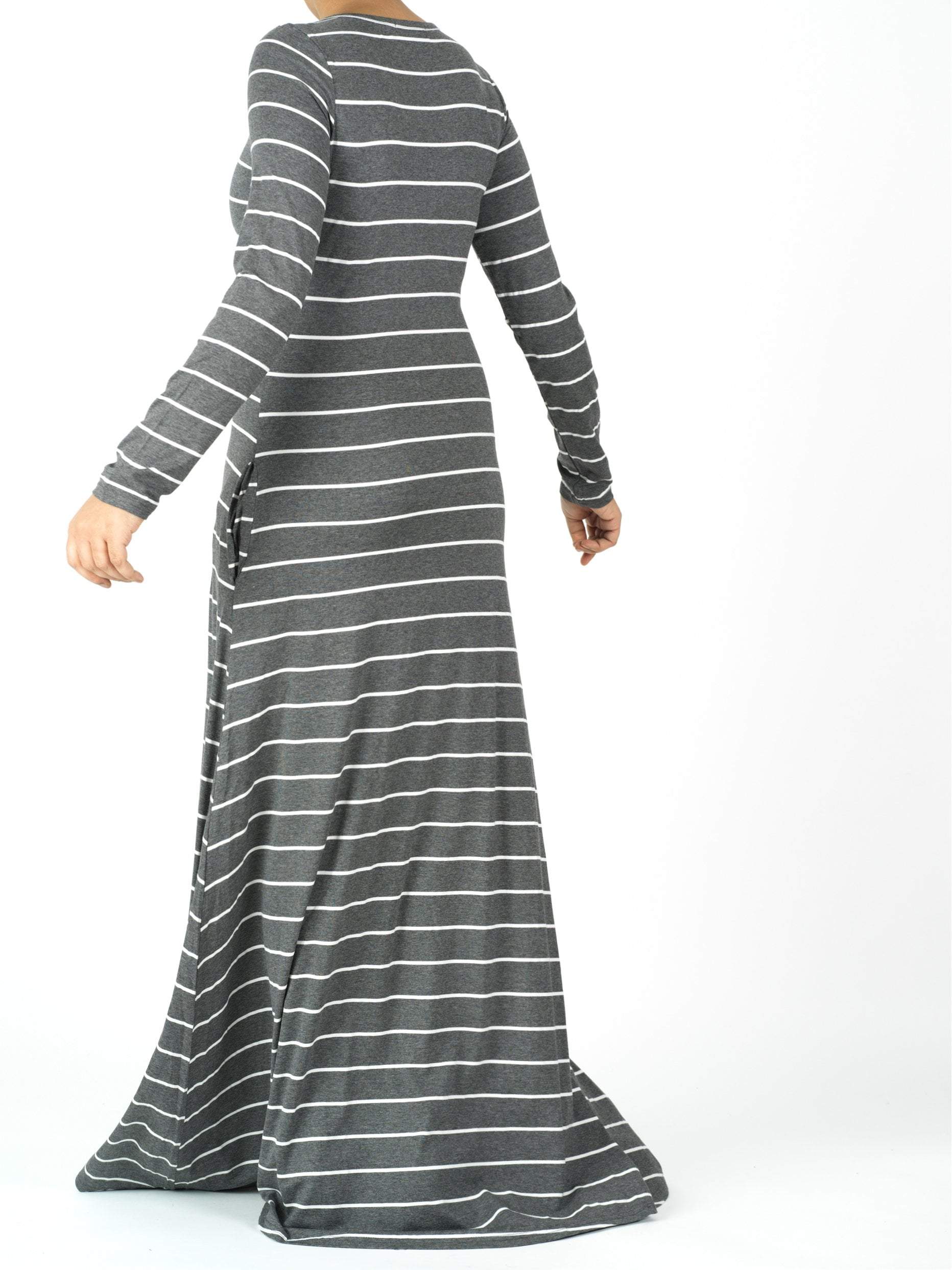 Jersey Stripe Dress Kabayare