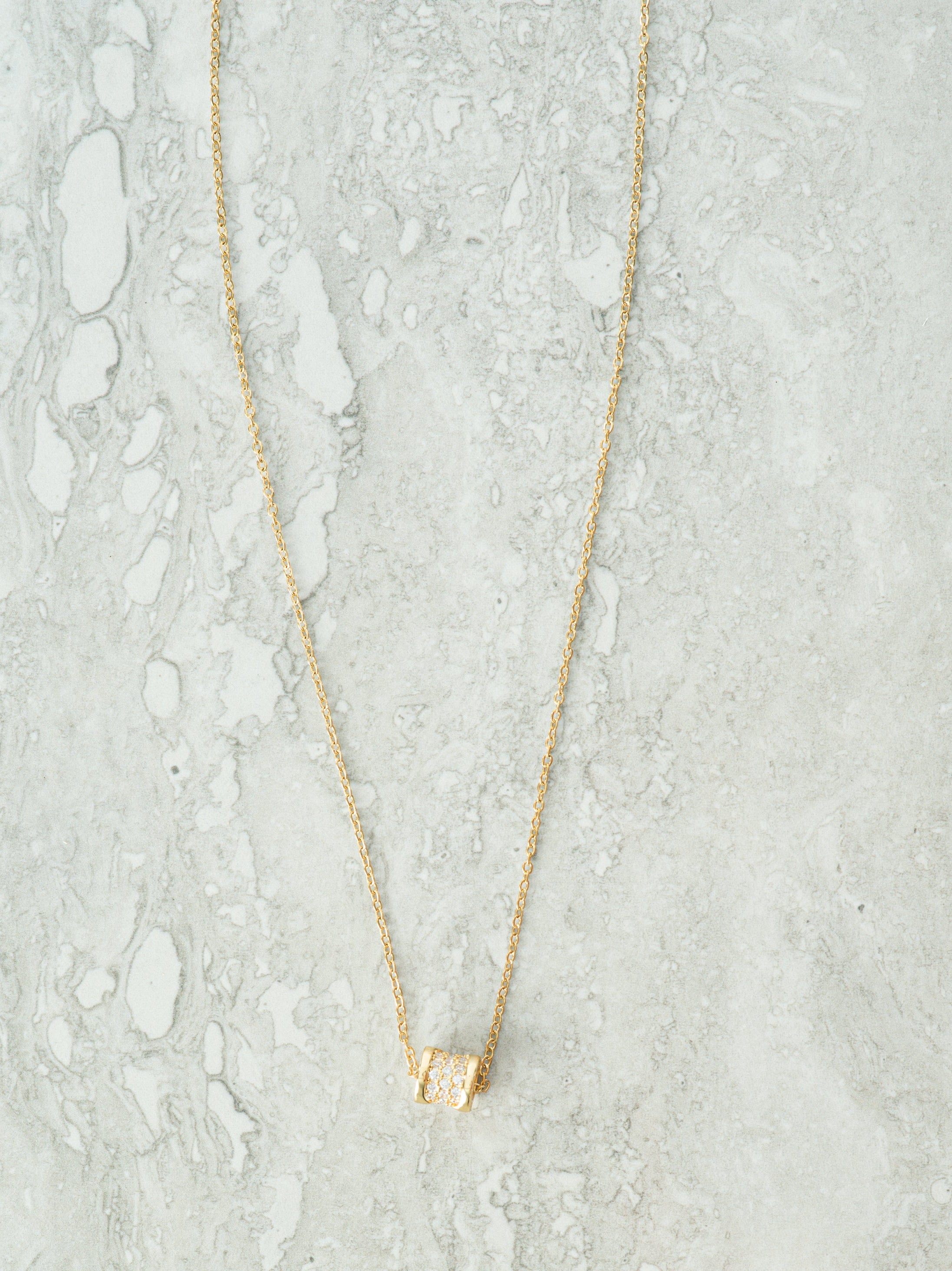Justina gold necklace Kabayare