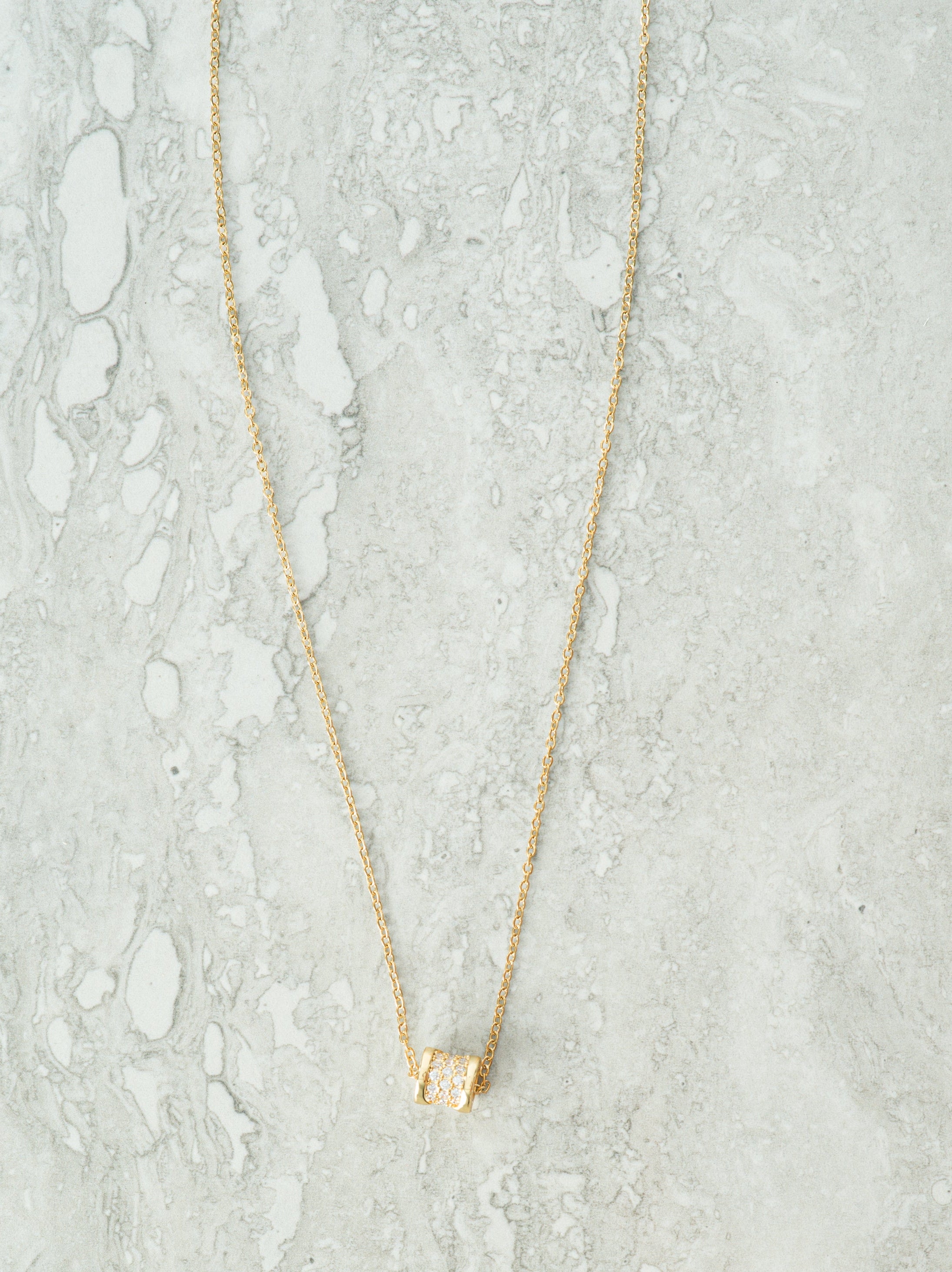 Justina gold necklace Kabayare