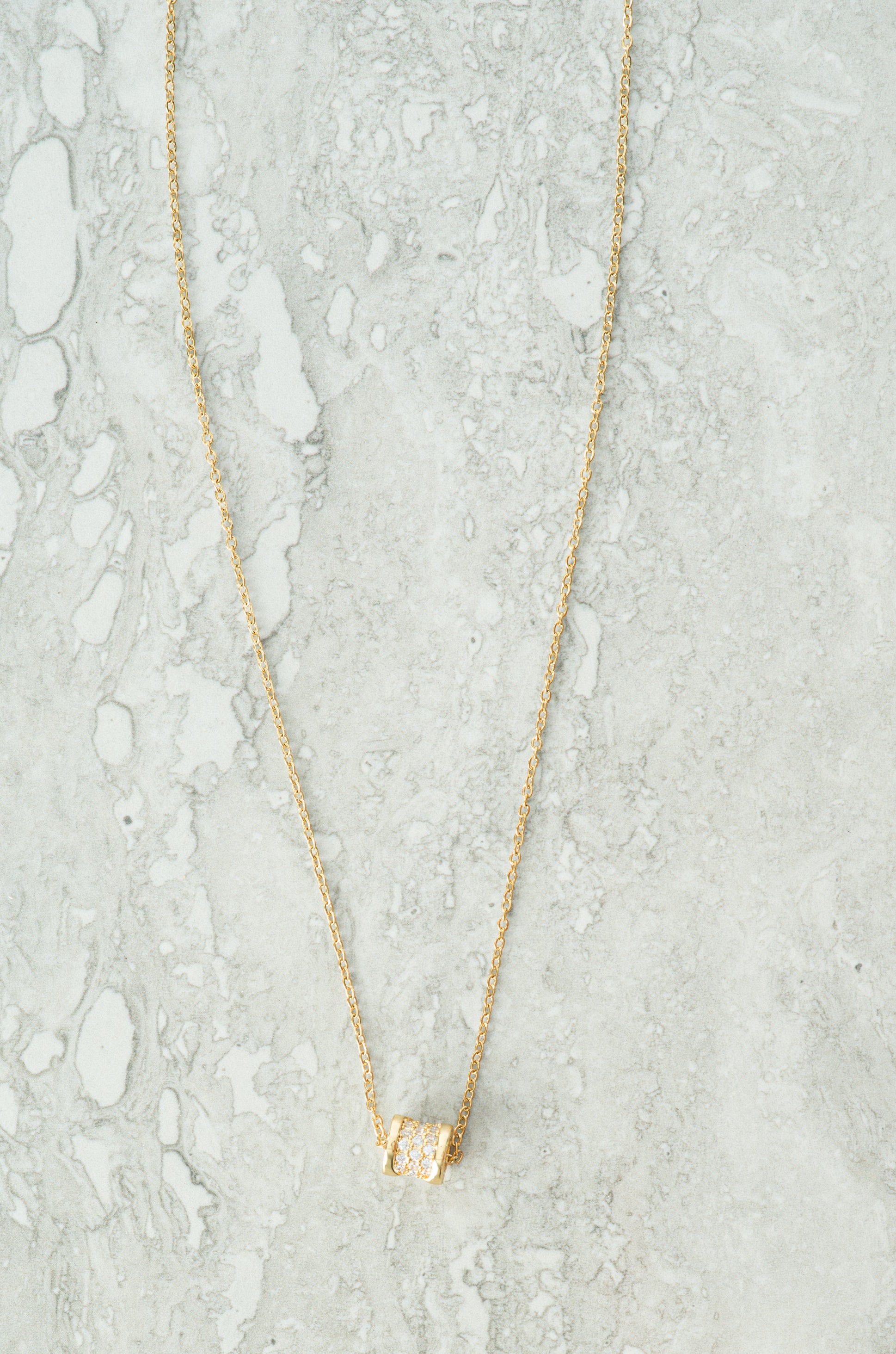 Justina gold necklace Kabayare
