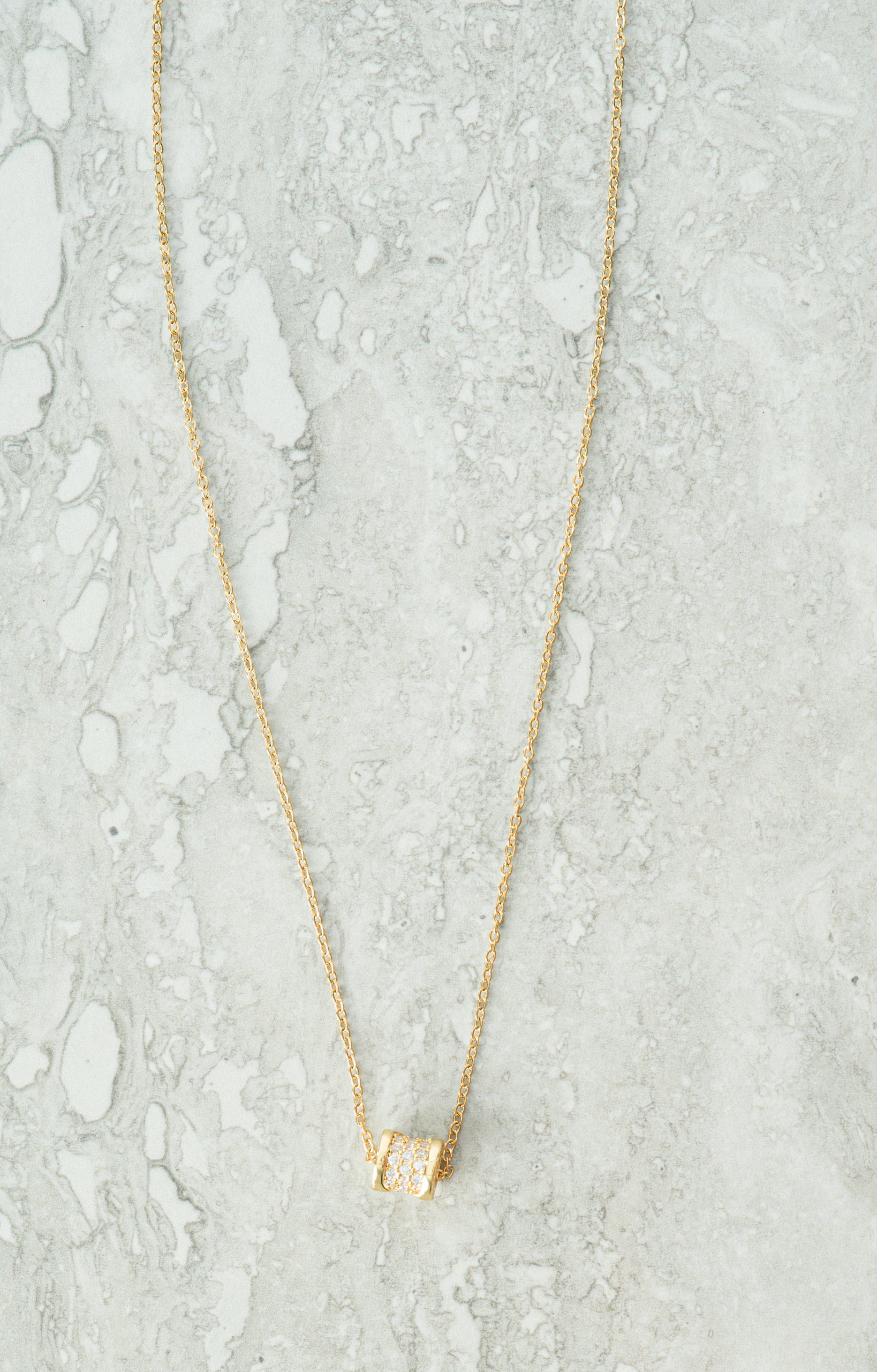 Justina gold necklace Kabayare