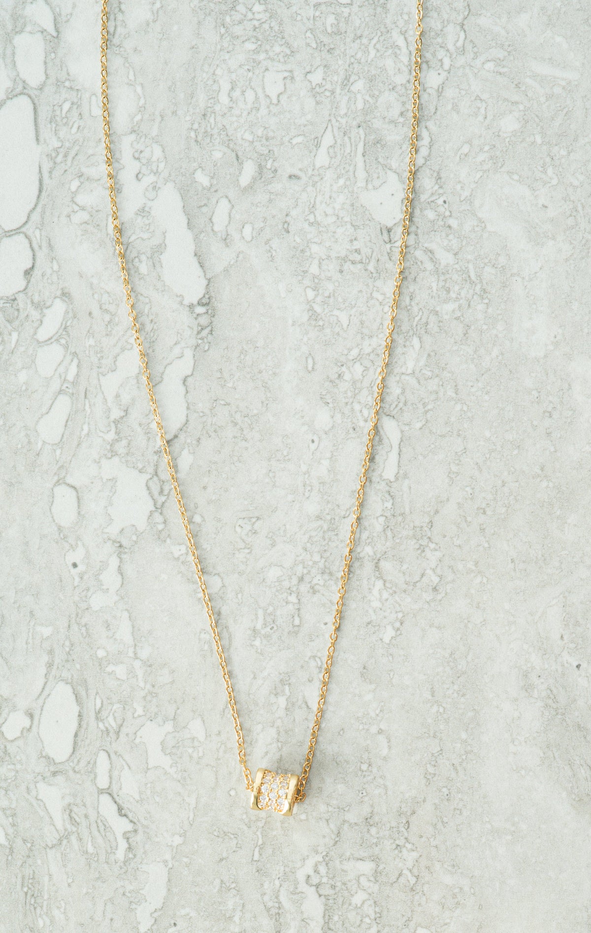 Justina gold necklace Kabayare