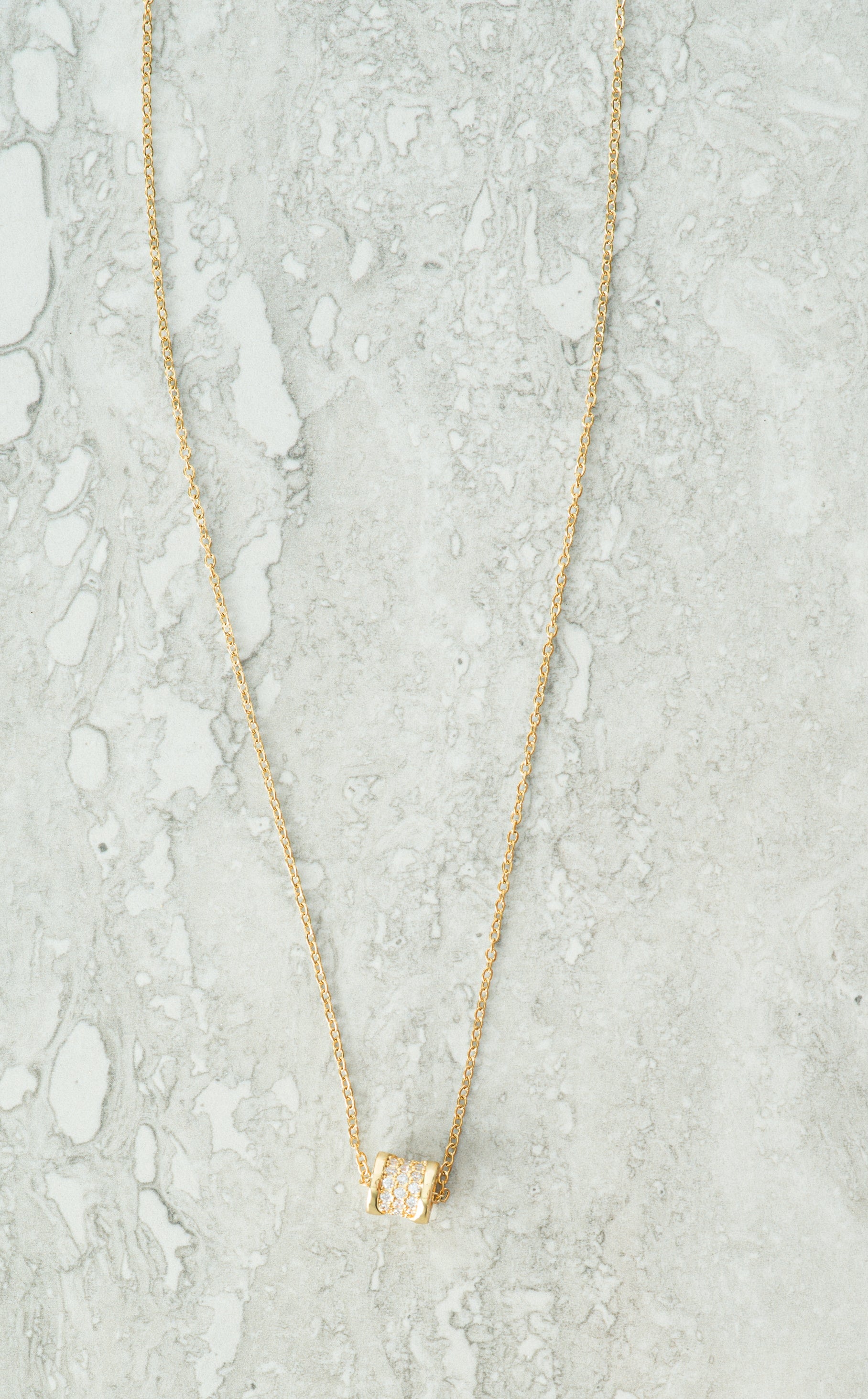 Justina gold necklace Kabayare