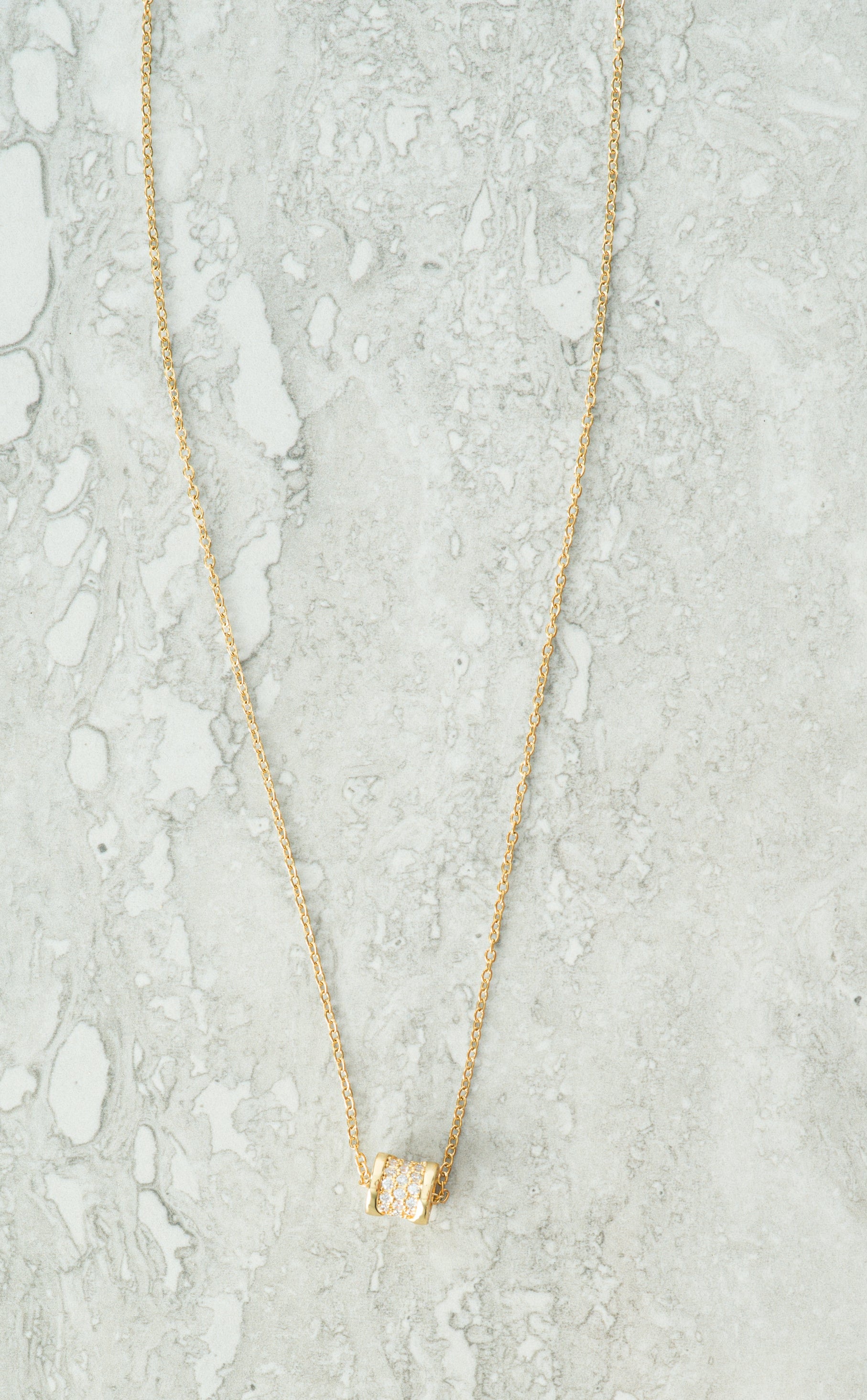 Justina gold necklace Kabayare