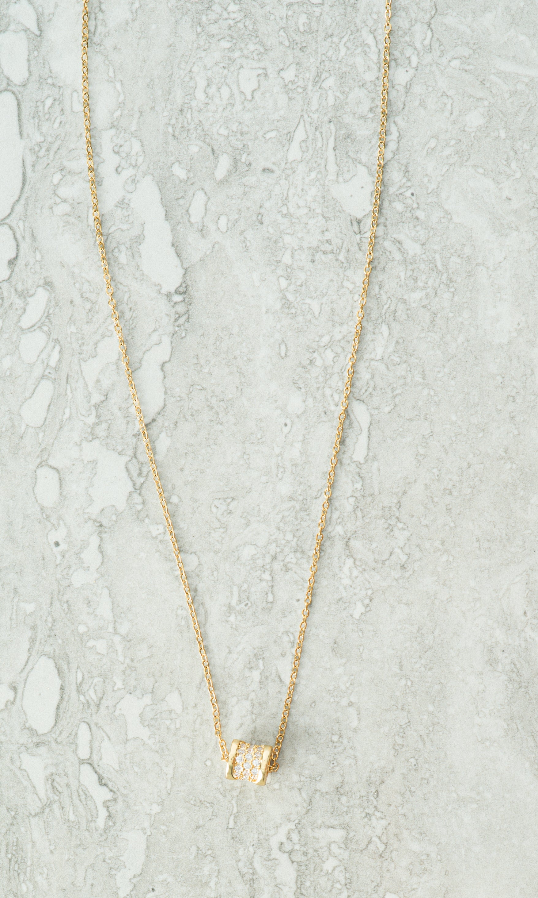 Justina gold necklace Kabayare