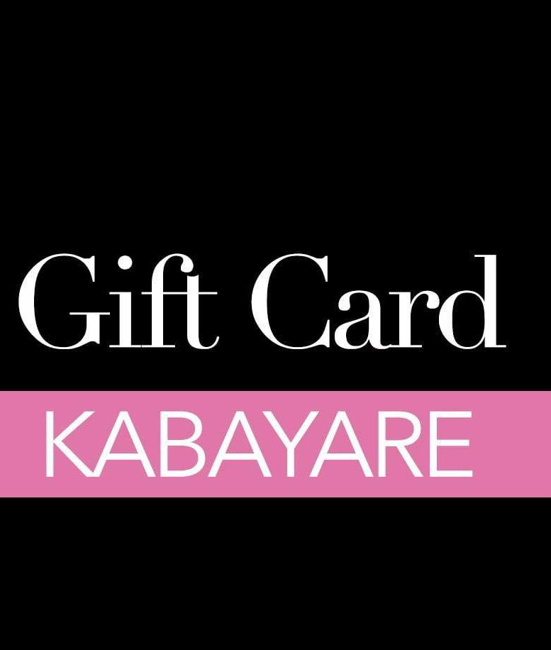 Kabayare Gift Card Kabayare