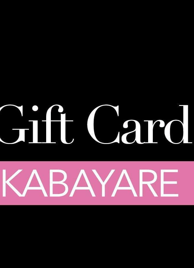 Kabayare Gift Card Kabayare