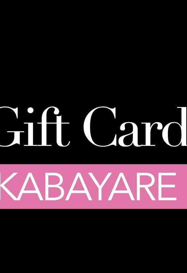 Kabayare Gift Card Kabayare