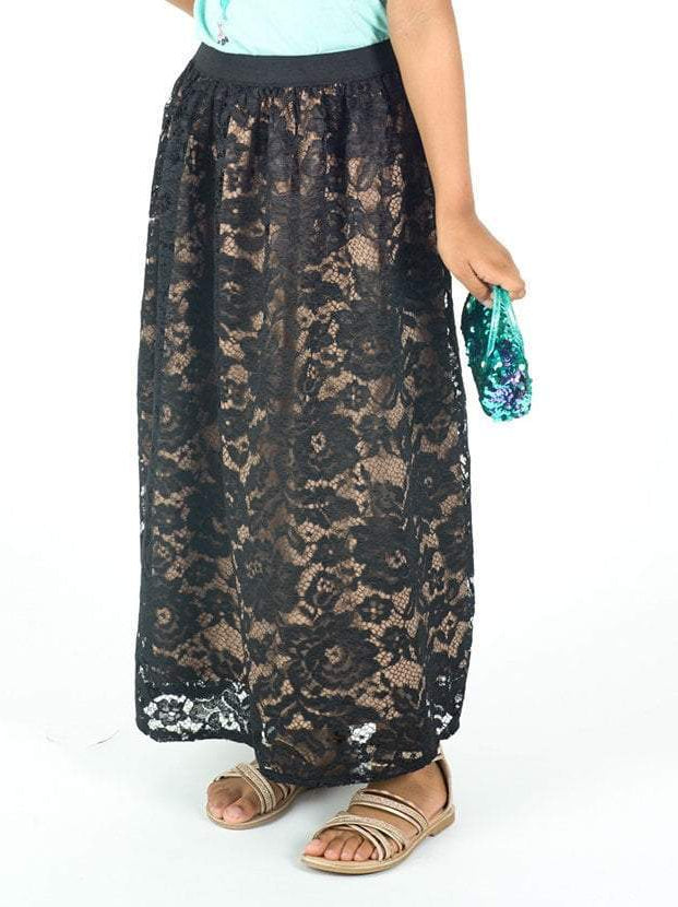 Kids lace maxi skirt Kabayare