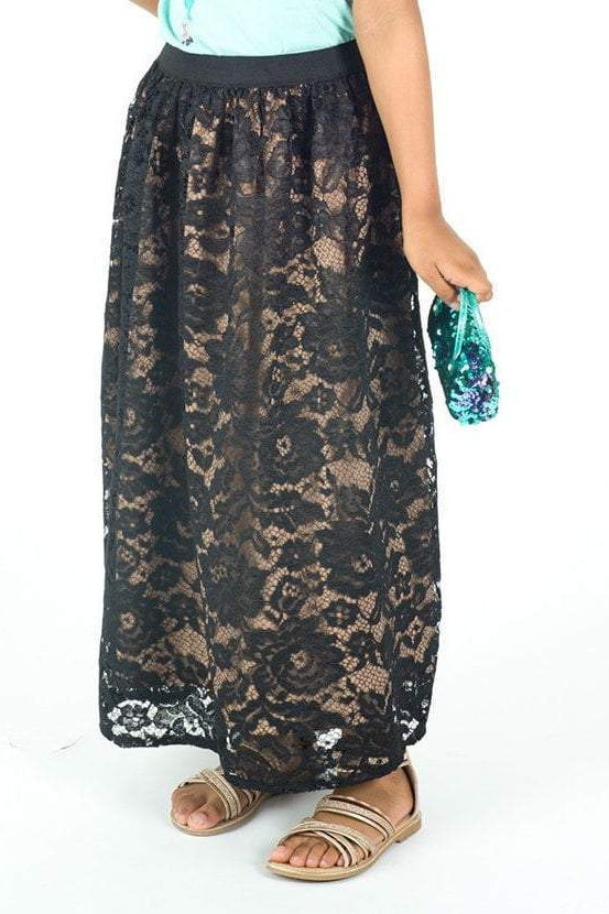 Kids lace maxi skirt Kabayare