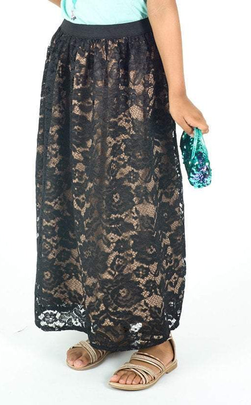 Kids lace maxi skirt Kabayare