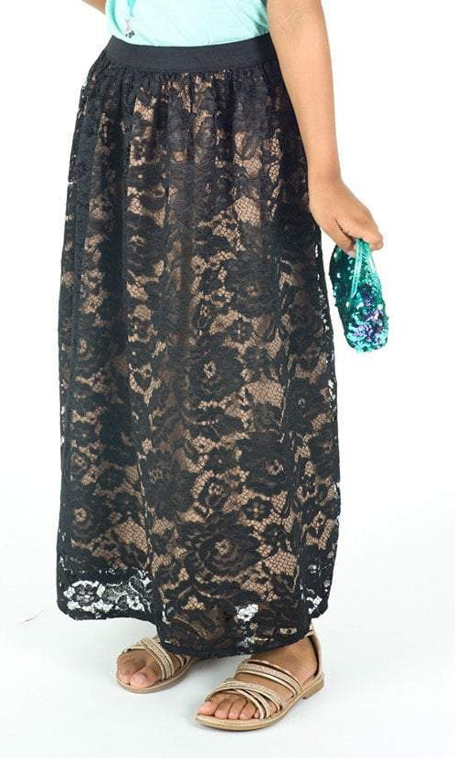 Kids lace maxi skirt Kabayare