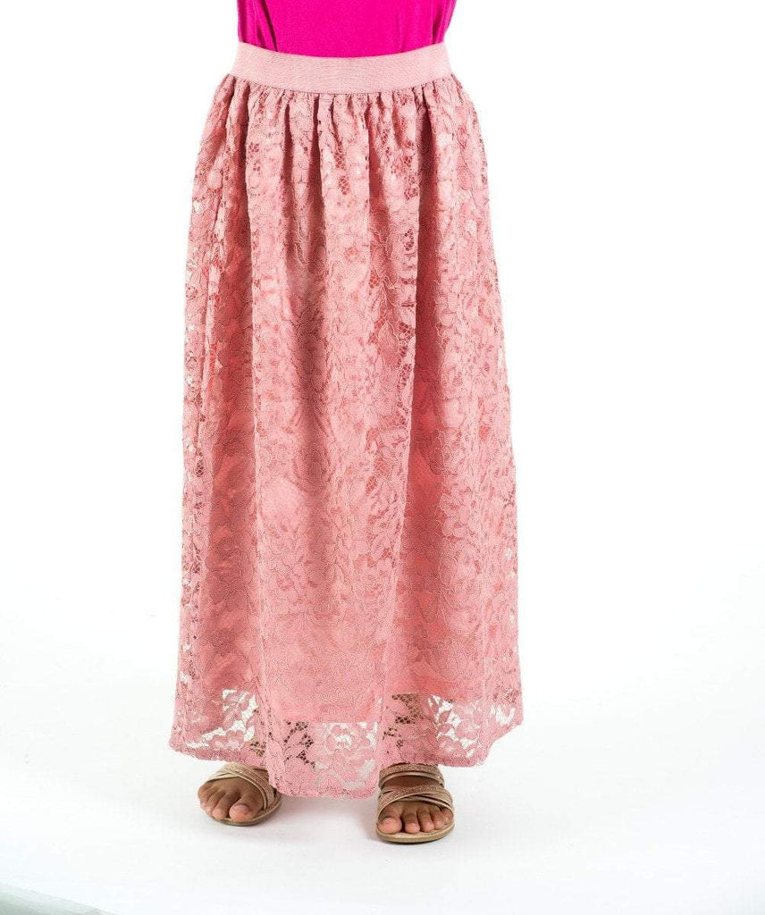 Kids lace maxi skirt Kabayare