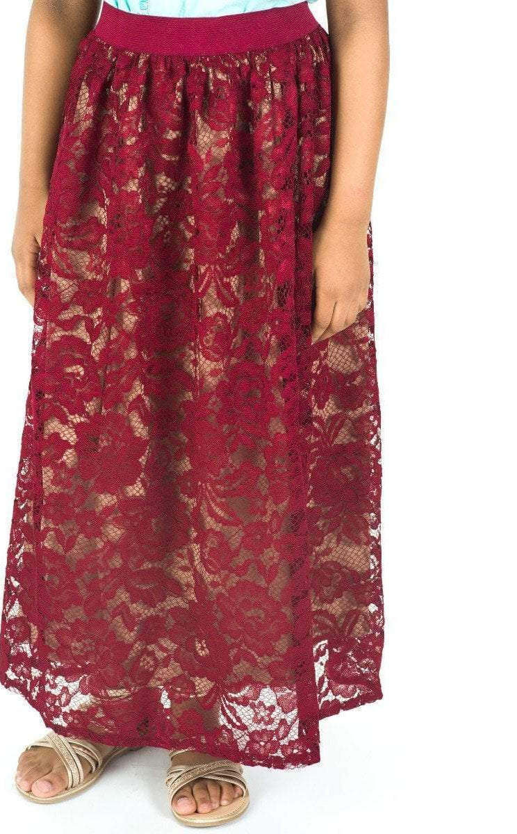 Kids lace maxi skirt Kabayare