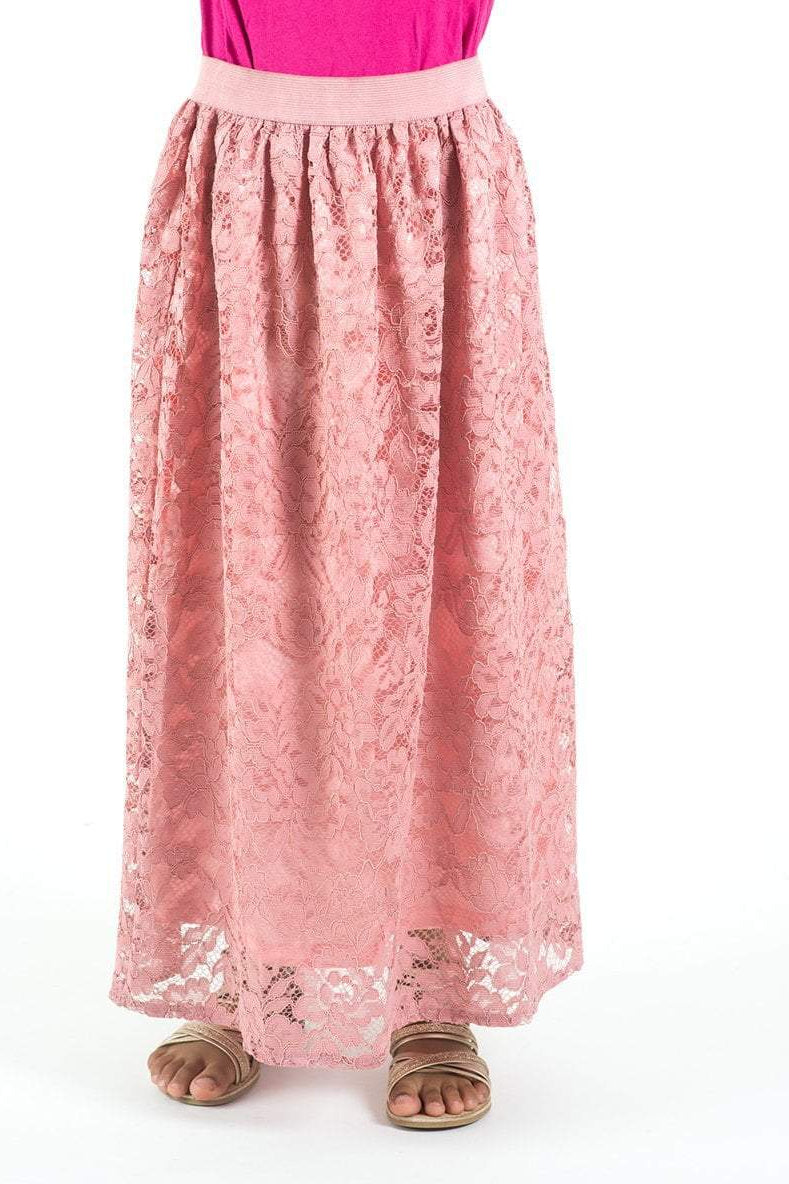 Kids lace maxi skirt Kabayare