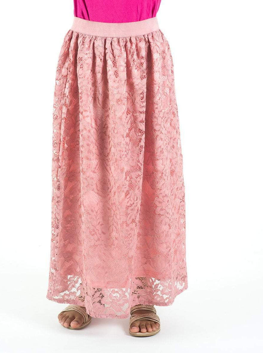 Kids lace maxi skirt Kabayare