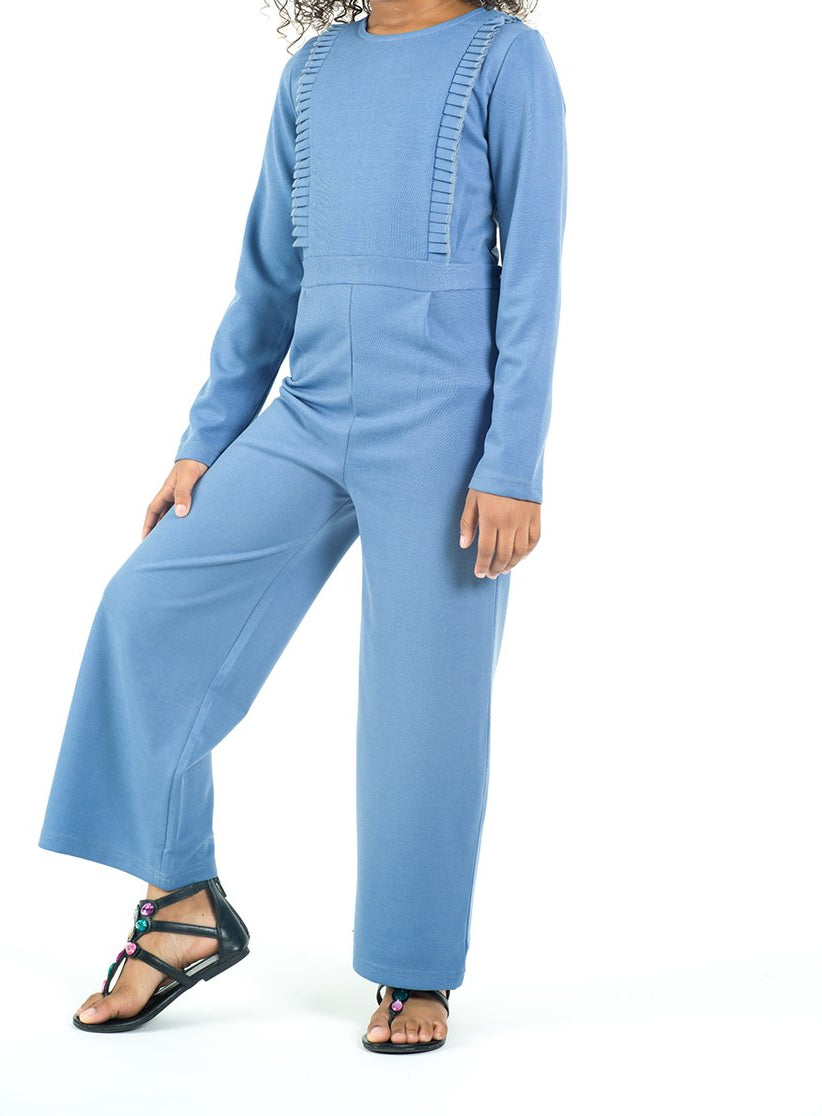 Kids ruffles long sleeve jumpsuit Kabayare