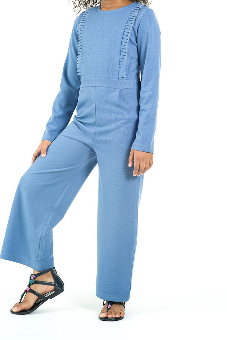 Kids ruffles long sleeve jumpsuit Kabayare