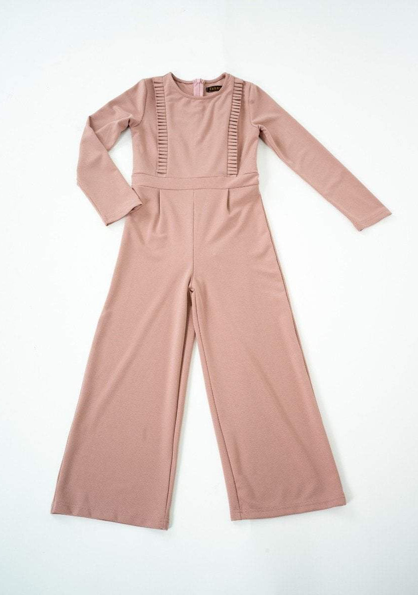 Kids ruffles long sleeve jumpsuit Kabayare