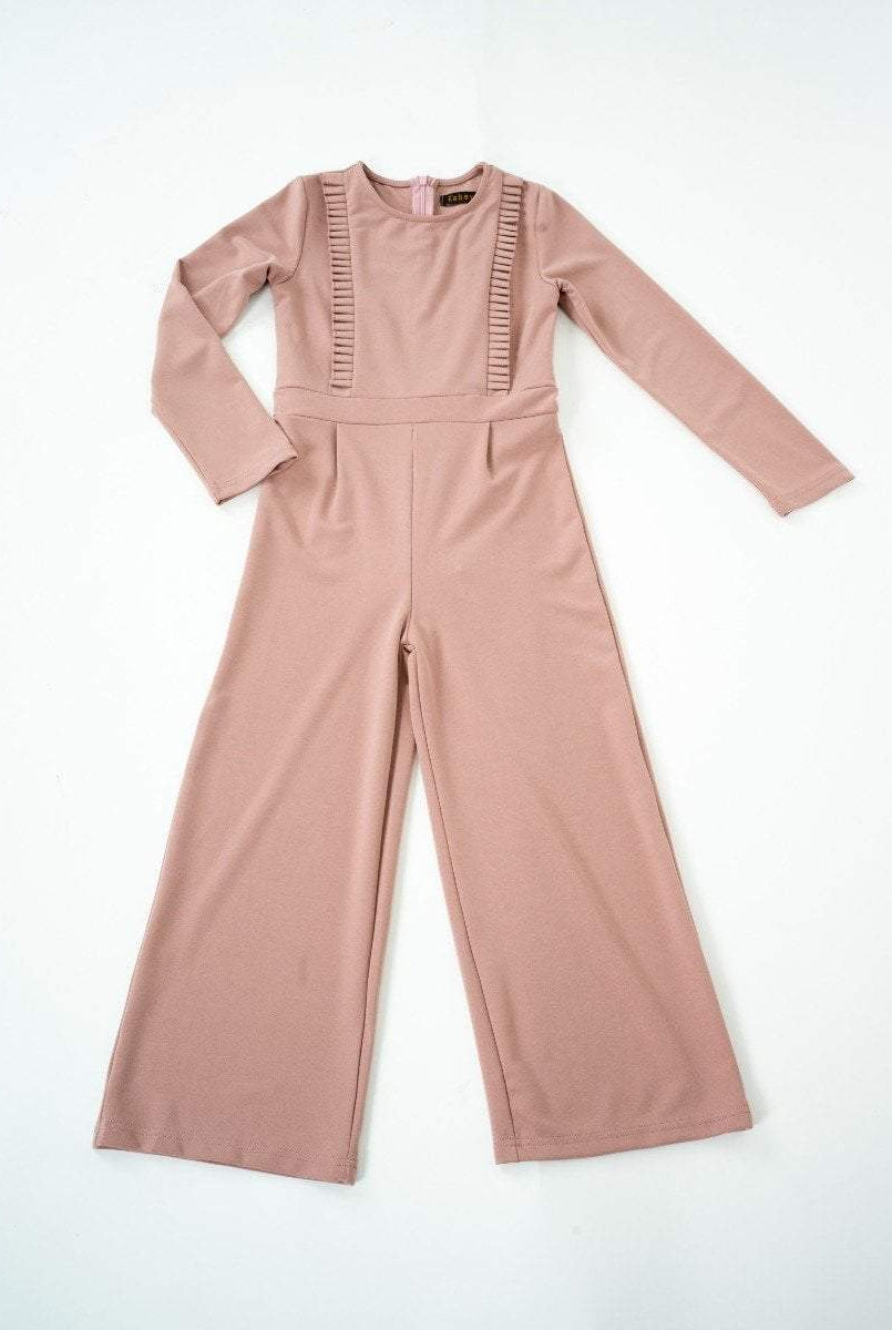 Kids ruffles long sleeve jumpsuit Kabayare
