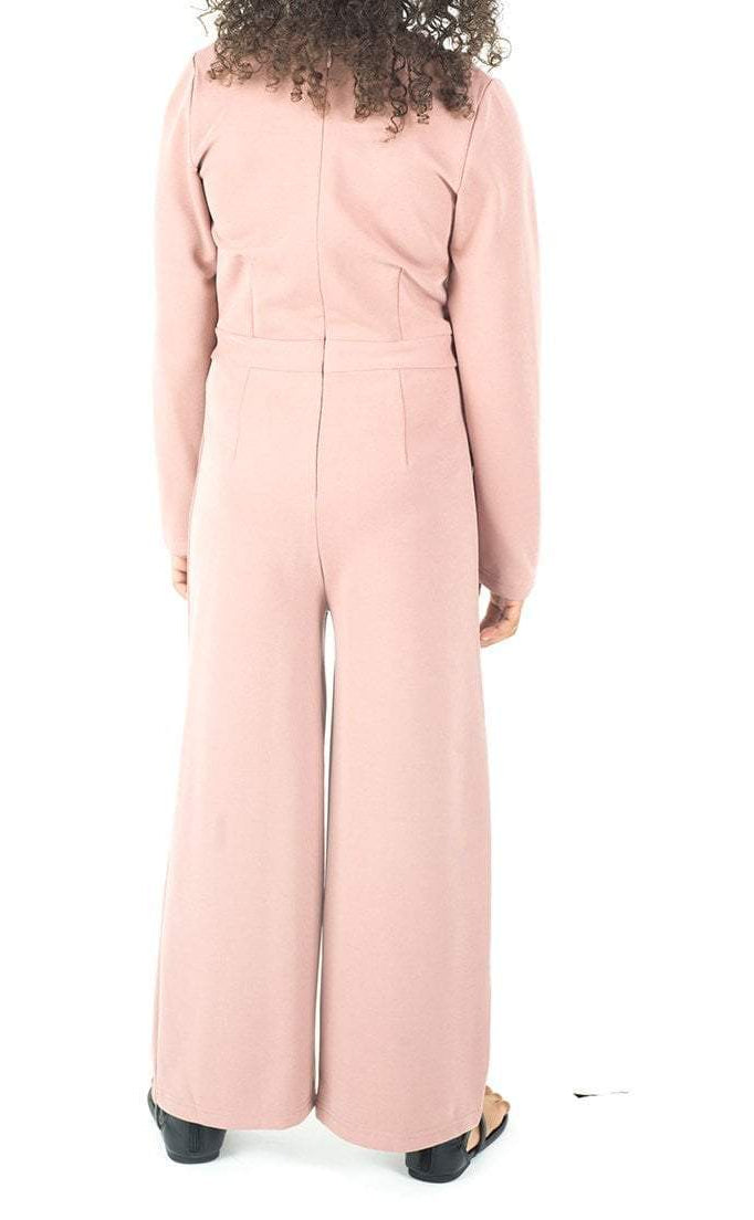 Kids ruffles long sleeve jumpsuit Kabayare