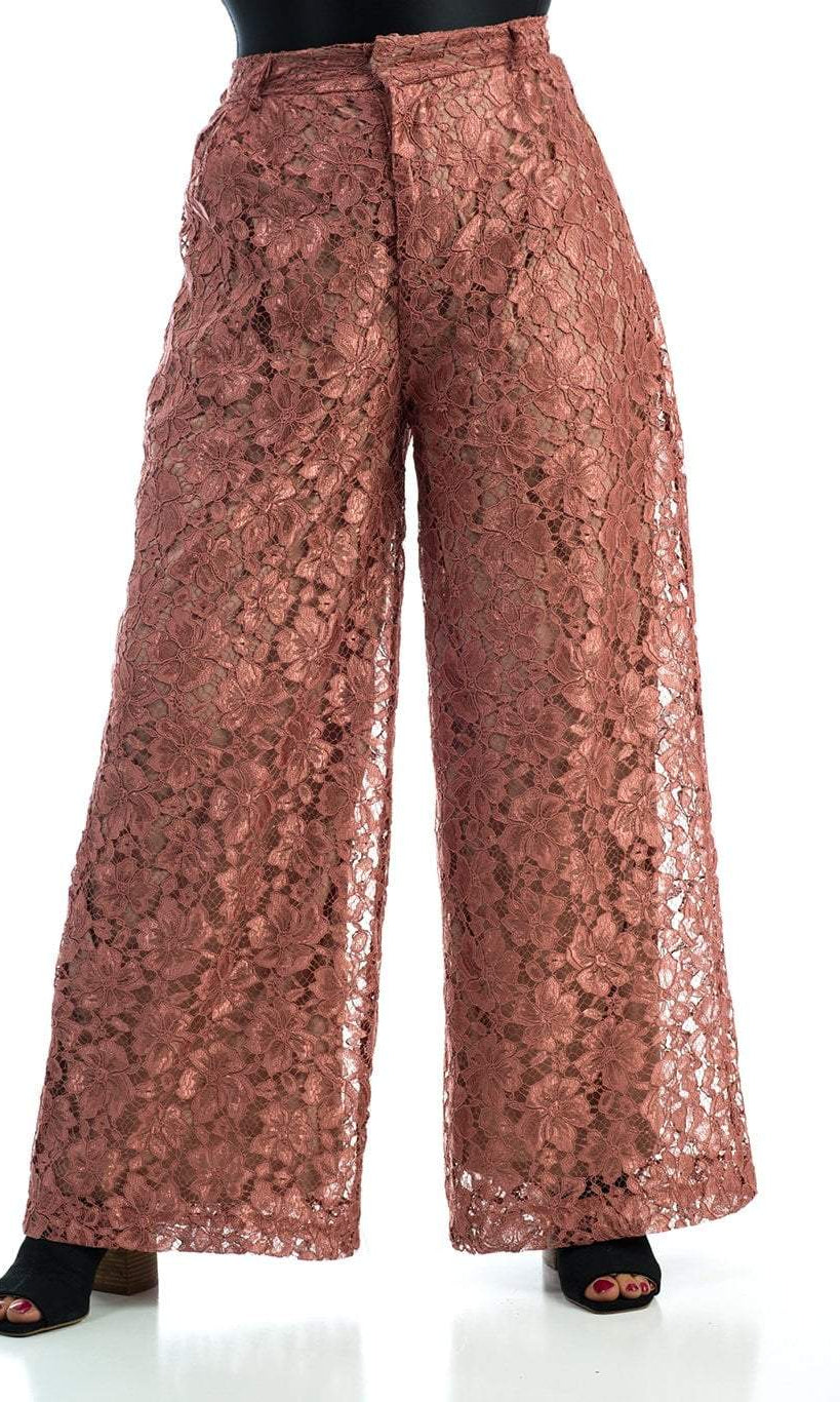 Lace modest trousers (Petite) Kabayare