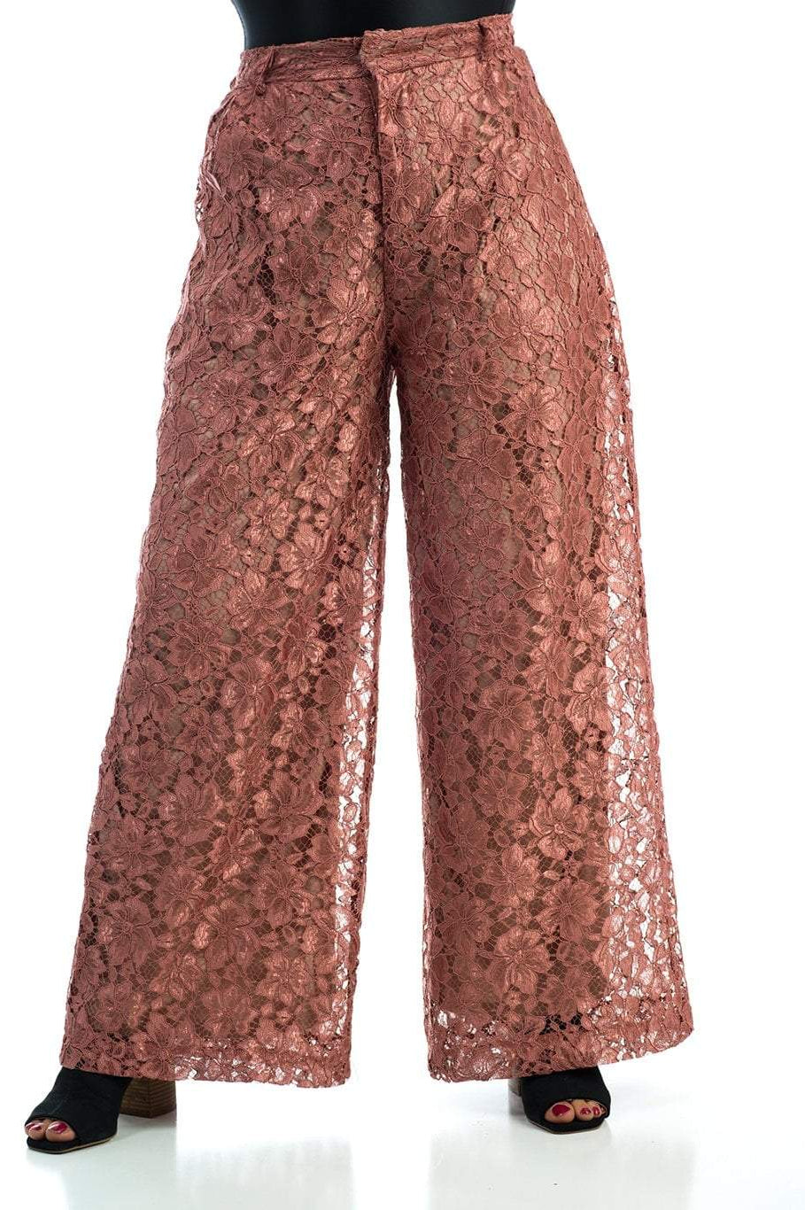 Lace modest trousers (Petite) Kabayare