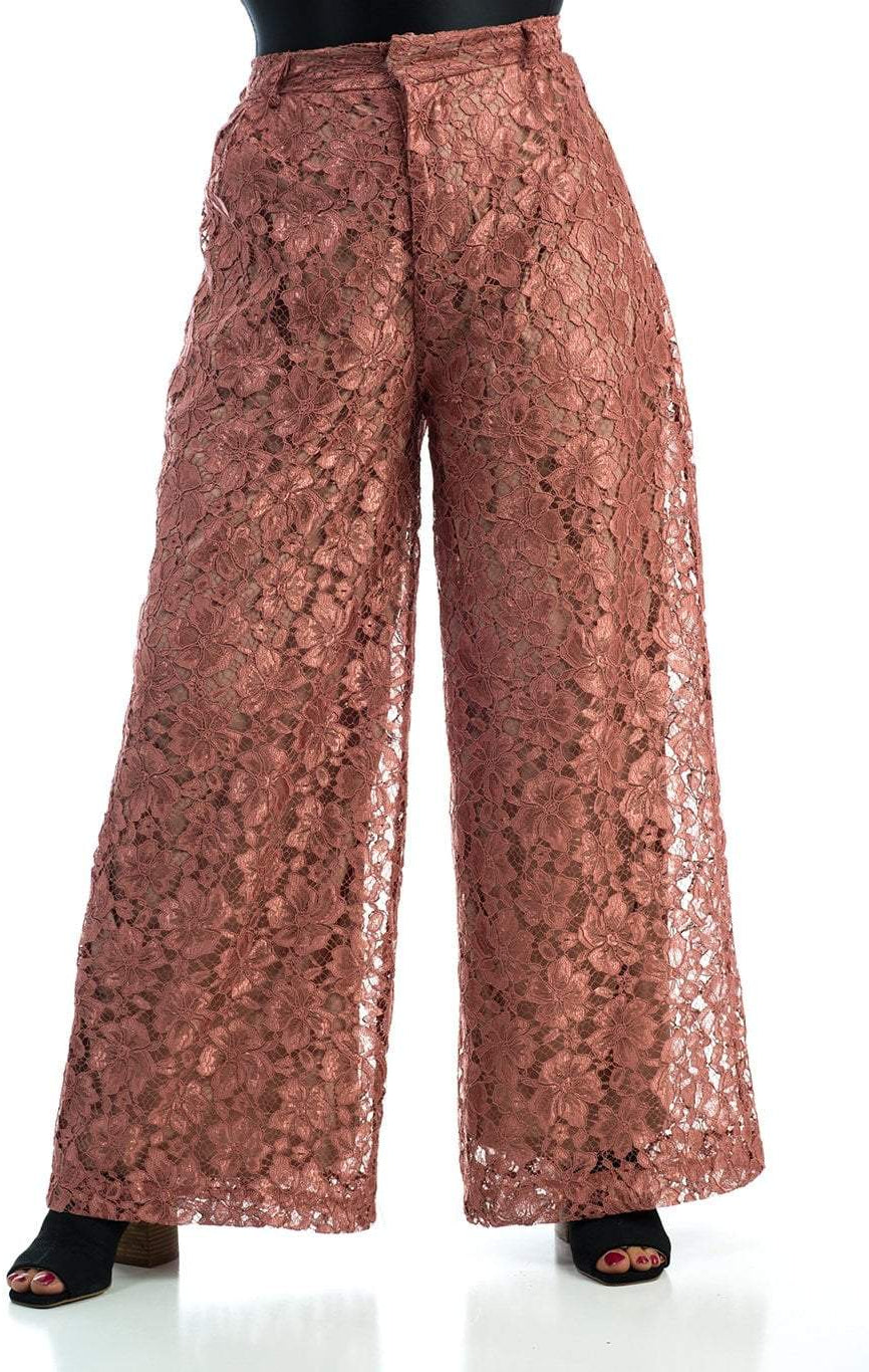 Lace modest trousers (Petite) Kabayare