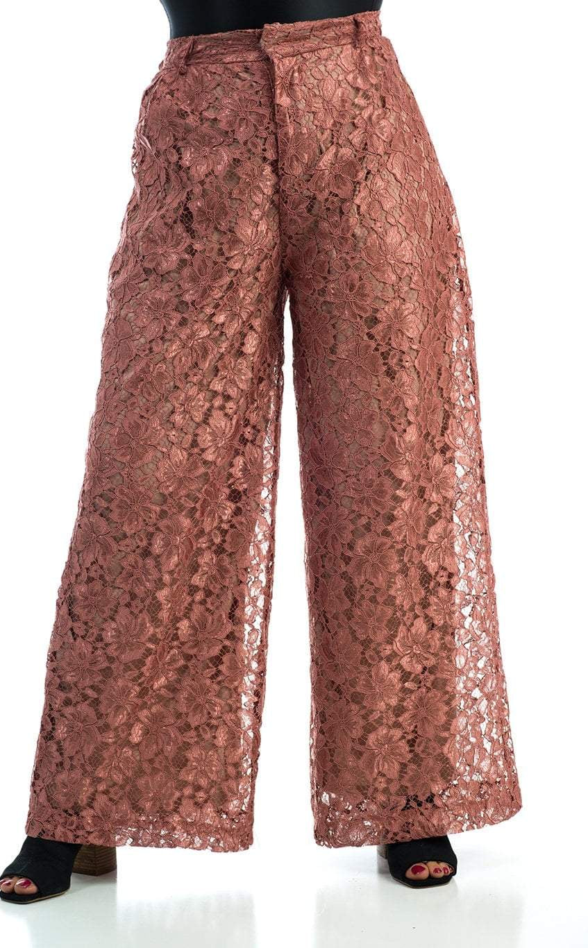 Lace modest trousers (Petite) Kabayare