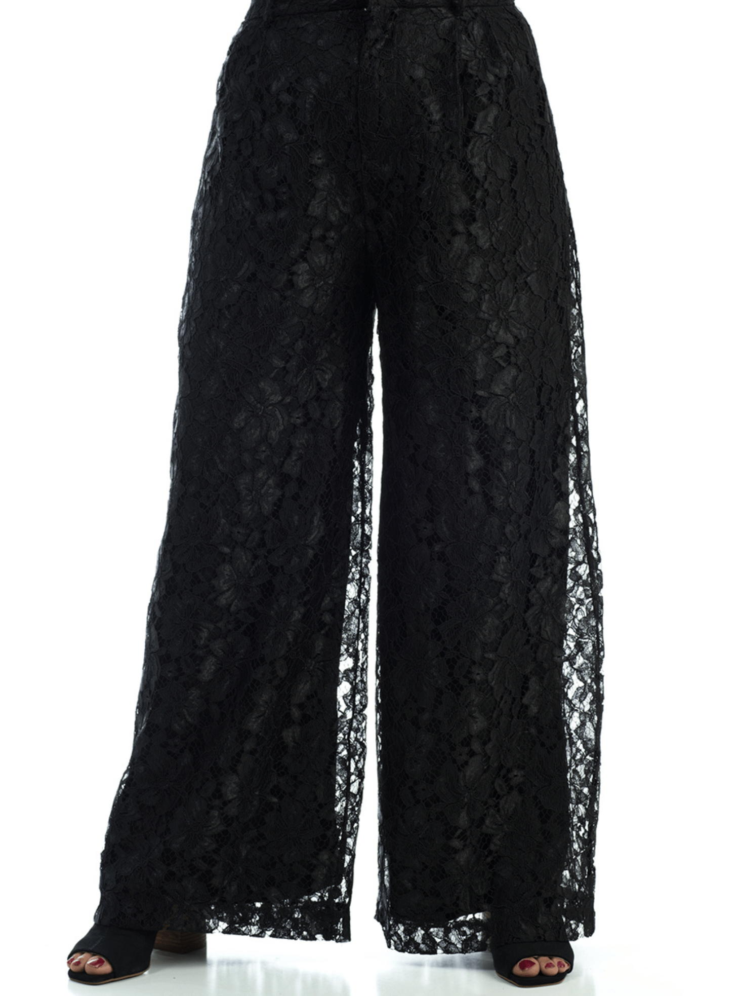 Lace modest trousers (Petite) Kabayare