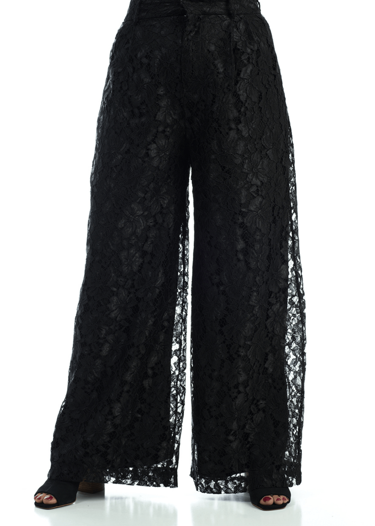 Lace modest trousers (Petite) Kabayare