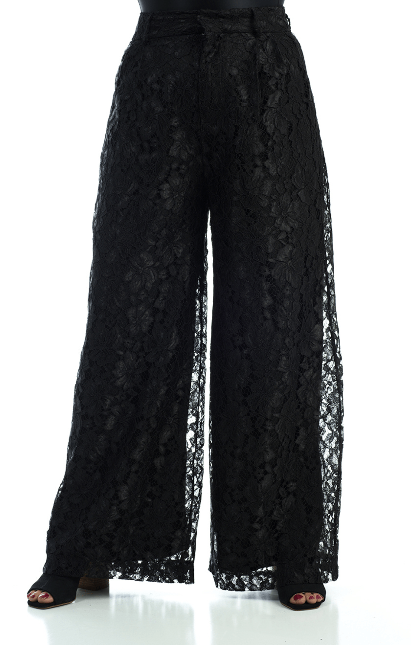 Lace modest trousers (Petite) Kabayare