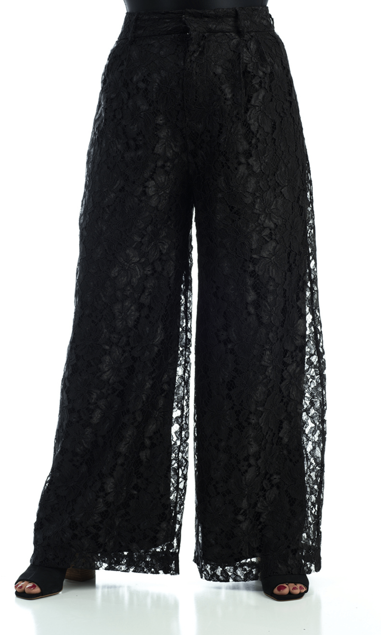 Lace modest trousers (Petite) Kabayare