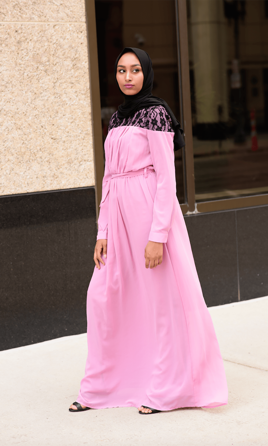 Lavender Devoted Maxi Dress Kabayare