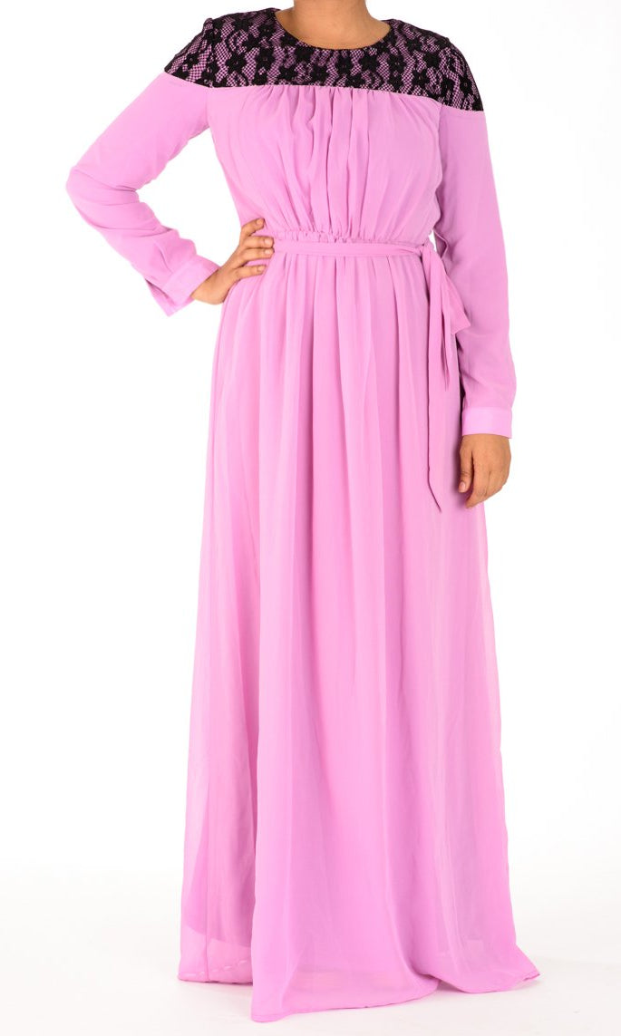 Lavender Devoted Maxi Dress Kabayare