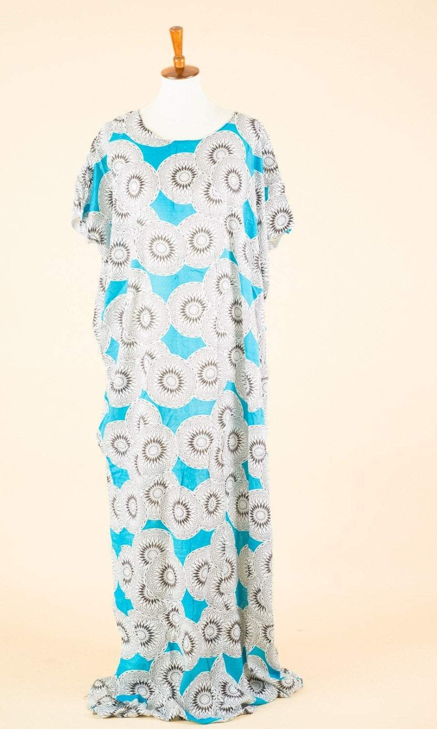 Light blue art bati dress Kabayare