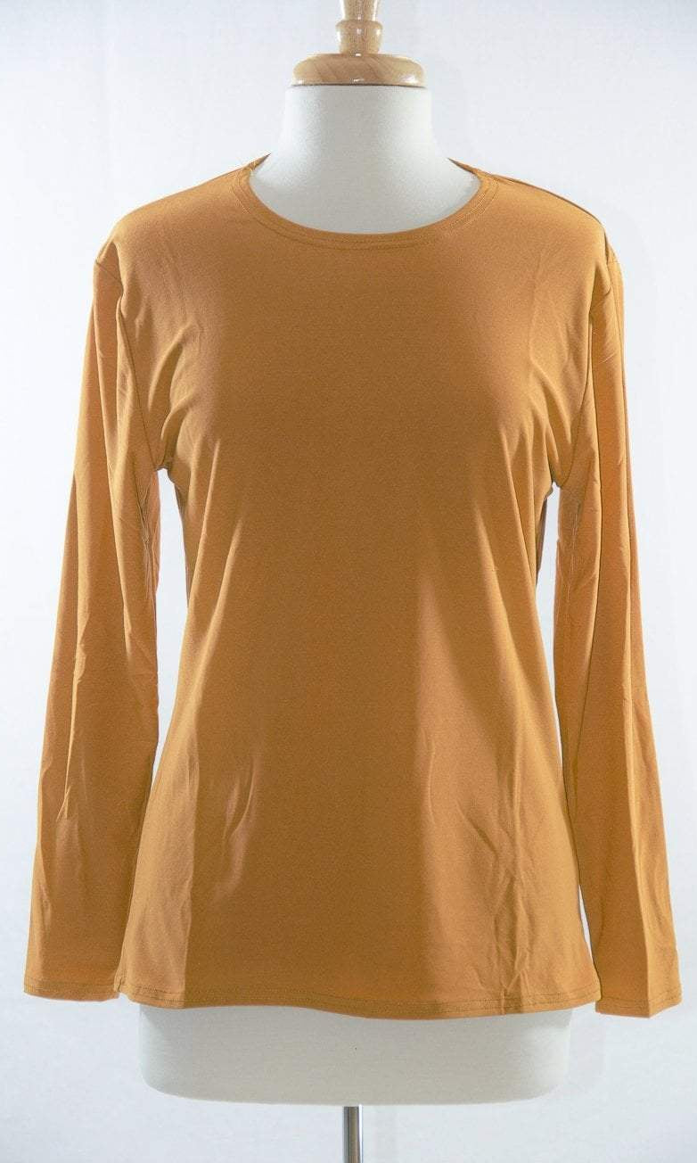 Light Brown Long Sleeve Kabayare