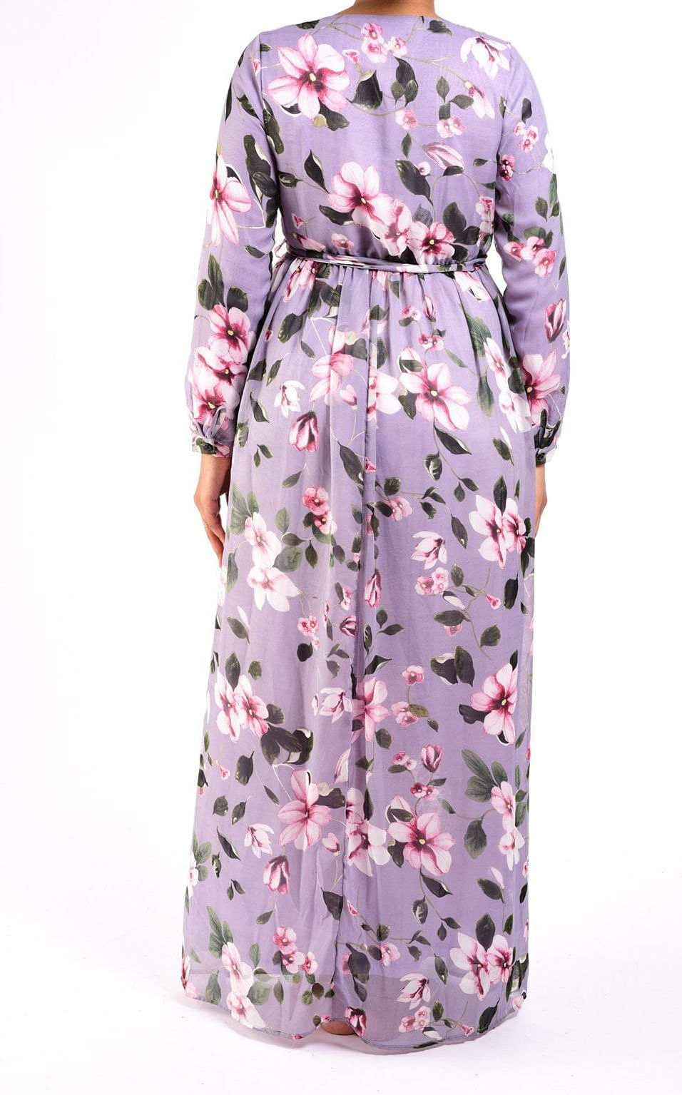 lily Chiffon maxi Dress Kabayare